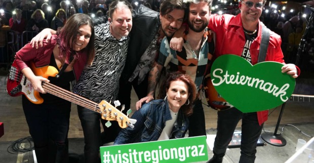 Alle Achtung beim Steiermark Frühling in Wien.