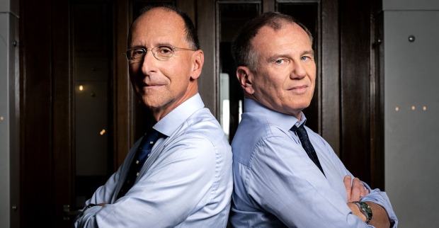 Politologe Peter Filzmaier und ZIB2-Anchor Armin Wolf