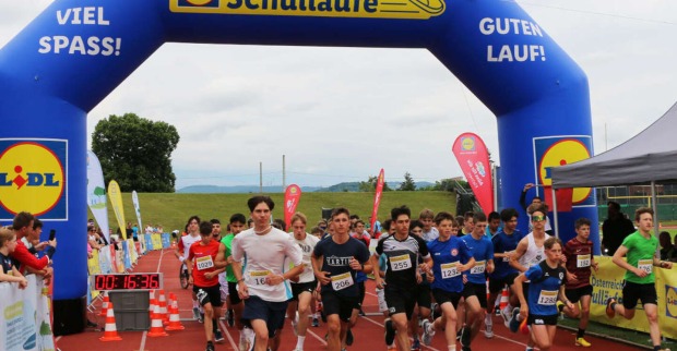 Läufer am Start