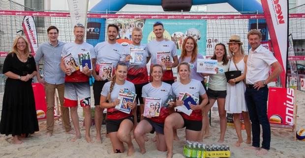 Beachvolleyball Firmen Sport Liga Welser City Beach