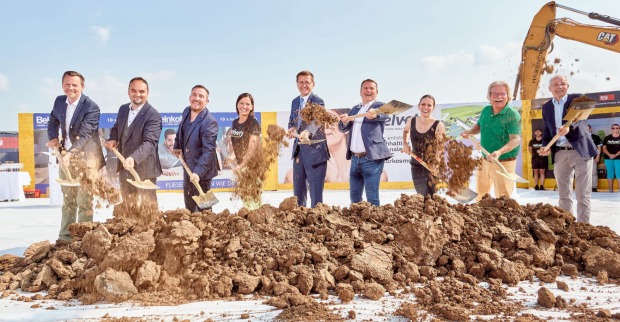 Baustart Grünwallpark Ansfelden