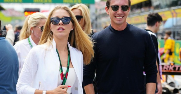 Victoria Swarowski und Mark Mateschitz am Spielberg-Ring.