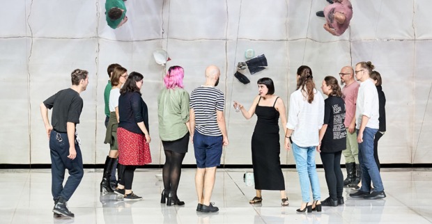 Probe der Oper „Die Judith von Shimoda“.