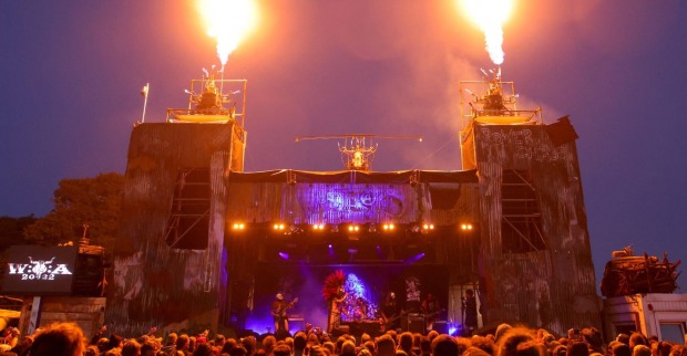 Bühne des Wacken-Festivals