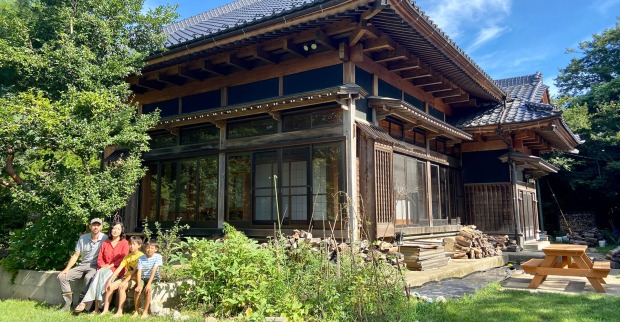 Familie Thursfield in Japan | Credit: Jaya Thursfield