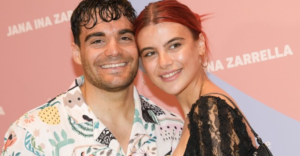 Stefano Zarella und Romina Palm auf einem Event