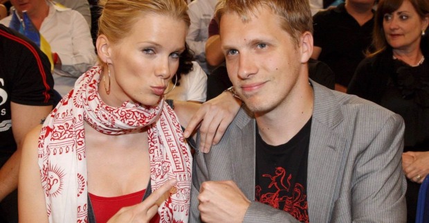 Oliver Pocher und Monica Ivancan bei einem Event.