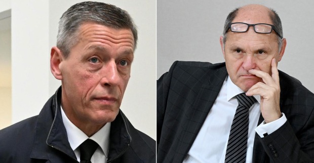 Montage: Links ein Porträt von Christian Pilnacek, rechts ein Foto von Wolfgang Sobotka.