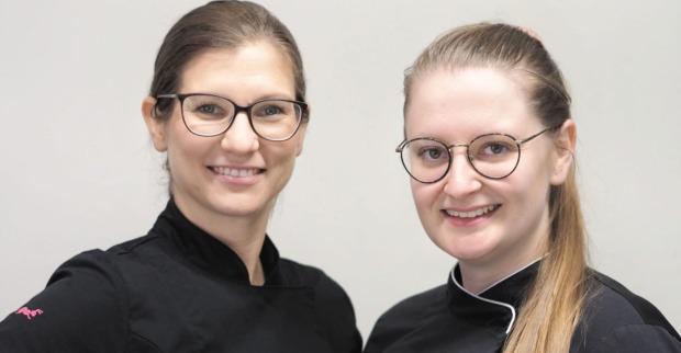 Die zwei Meisterkonditorinnen: Claudia Haas und Martina Rappold