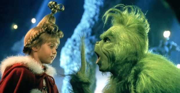 Das Cover vom grünen "Grinch" dem Film.