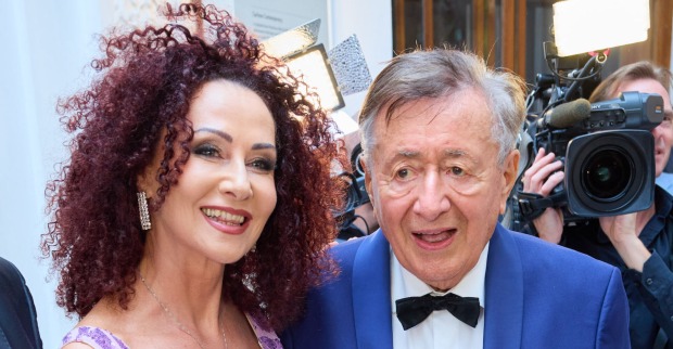 Christine und Richard Lugner bei einem Event.