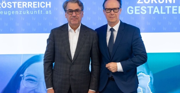 IV OÖ-Präsident Stefan Pierer und IV OÖ-Geschäftsführer Joachim Haindl-Grutsch