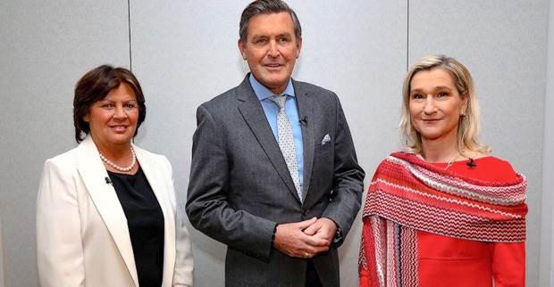 Renate Anderl, Peter Hanke und Monika Unterholzner | Credit: G.Langegger