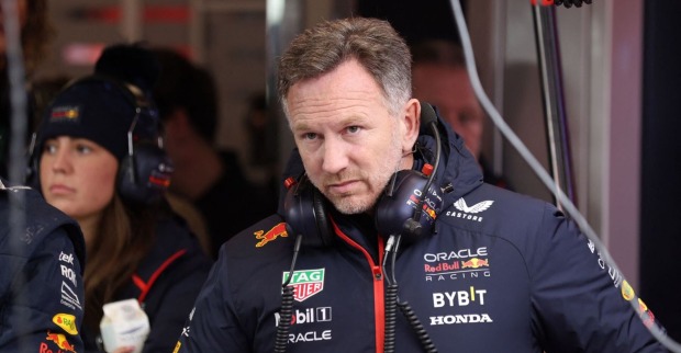Christian Horner im Red Bull-Rennstall.