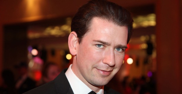 Sebastian Kurz mit einem Anzug.