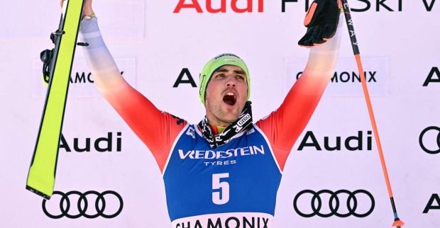 Daniel Yule jubelt über seinen Sieg.