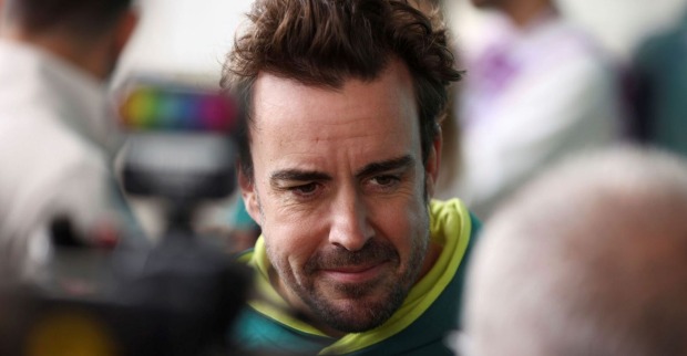 Fernando Alonso im Portrait.