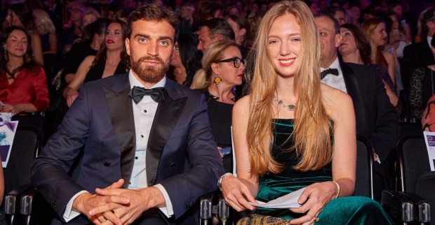 Eleonore Habsburg und ihr Gatte bei einem Wien-Event
