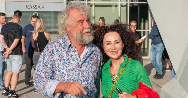 Christina Mausi Lugner mit ihrem neuen Partner Ernst Prost.