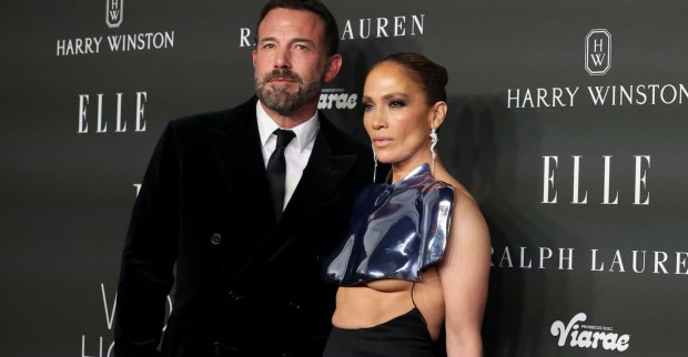 Jennifer Lopez und Ben Affleck auf dem Red Carpet.