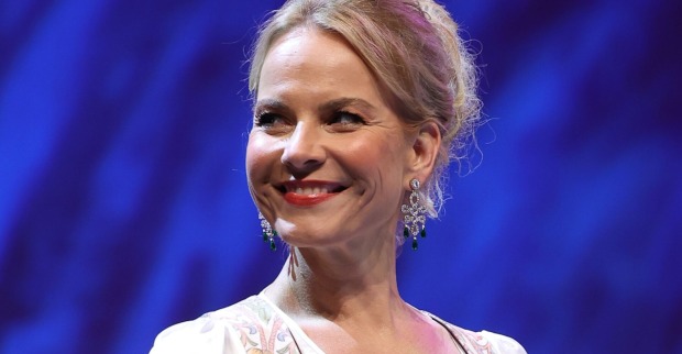 Kammersängerin Elina Garanca blickt ins Publikum