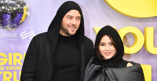 Kim Gloss und Mann Alexander Beliaikin bei einem Event.