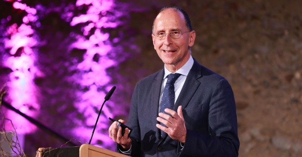 Politikwissenschaftler Peter Filzmaier im Rahmen eines Symposiums der Salzburger Wirtschaftskammer.