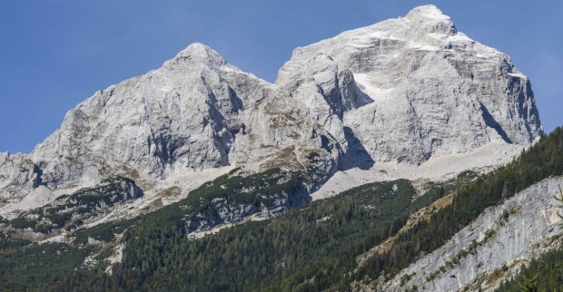 Berg Jalovec in Friaul Julisch Venetien.