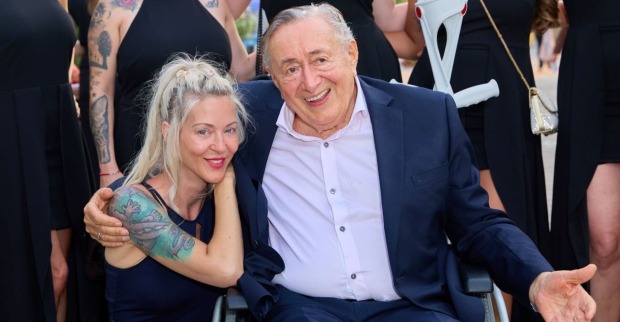 Simone und Richard Lugner in Mörbisch.