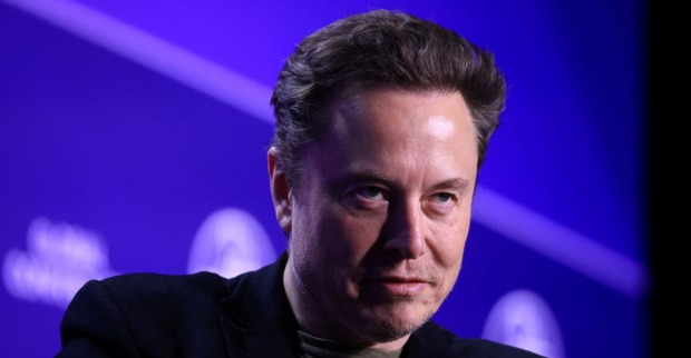 Space X Gründer Elon Musk auf einer Konferenz