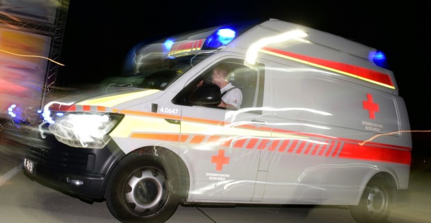 Fahrender Einsatzwagen