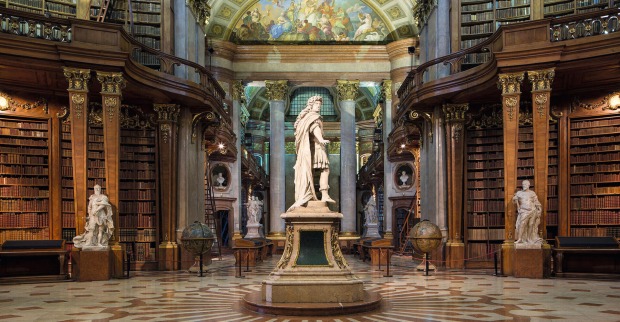 Der Prunksaal in der Nationalbibliothek ist ein Besuchermagnet und kann für besondere Events auch gemietet werden.