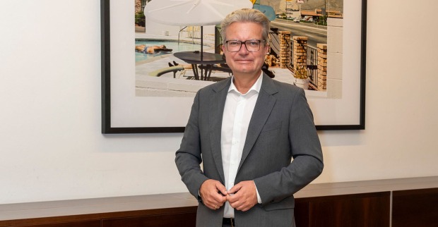 Landeshauptmann Christopher Drexler im Rahmen eines Interviewtermins mit dem Weekend Magazin