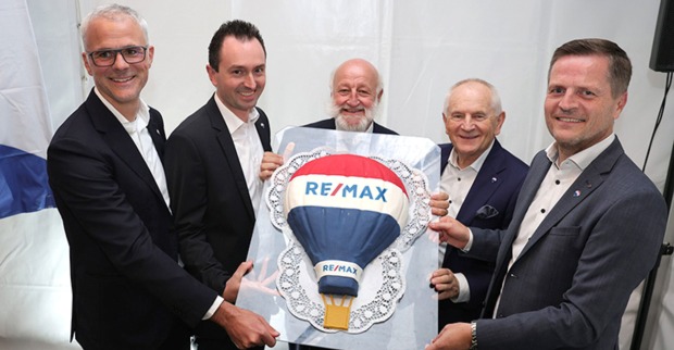 Marco Seitner, Philipp Feurstein, Reinhard Götze, Alois und Bernhard Reikersdorfer (v. li.)