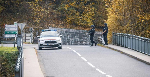 Polizeieinsatz im Mühlviertel.