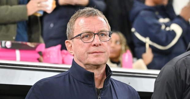 Ralf Rangnick auf der Trainerbank