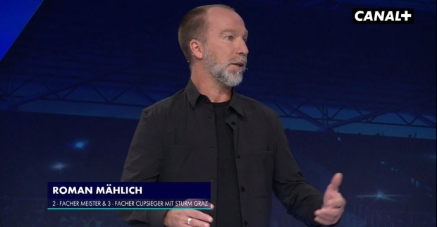 Roman Mählich bei Canal+