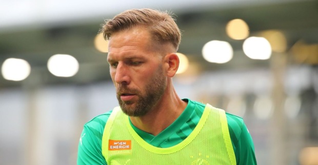 Rapid-Stürmer Guido Burgstaller wird länger ausfallen.