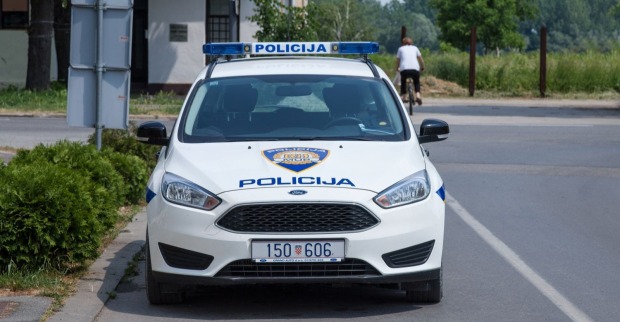 Kroatischer Polizeiwagen