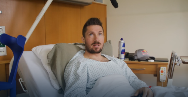Marcel Hirscher im Krankenhaus