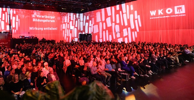 Rund 1000 Interessierte waren beim 4. Vorarlberger Bildungsforum im Bregenzer Kongresshaus.