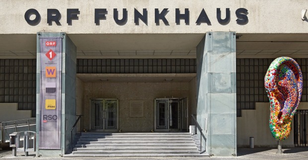 Außensicht des ORF Radiokulturhaus in der Argentinierstraße, in dem auch FM4 beheimatet war: Jahrelang ging John Megill hier ein und aus.
