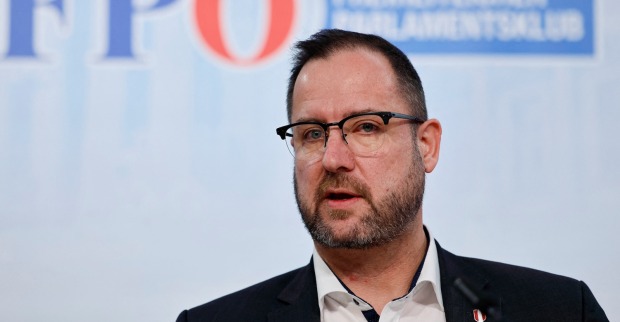 Generalsekretär Christian Hafenecker verkündet den Ausbau der FPÖ-eigenen Medien