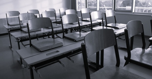Leeres Klassenzimmer