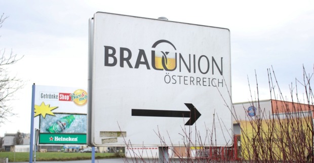 Schild der Brauunion
