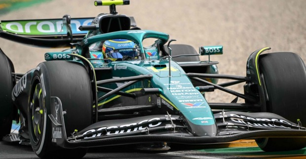 Alonso ist beim großen Preis von Melbourne ausgeschieden.