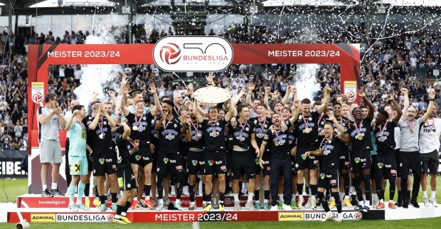 Der amtierende Meister Sturm Graz peilt die Titelverteidigung an.