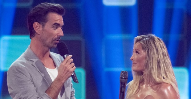 Helene Fischer und Florian Silbereisen auf der Bühne