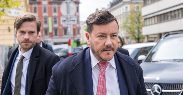 René Benko während der Signa - Prüfungstagsatzung im Konkursverfahren