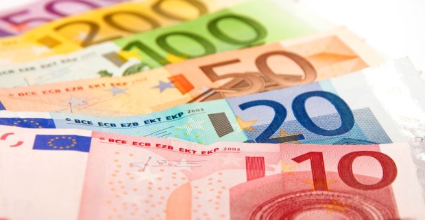 Hunderte Euro: Euro-Scheine